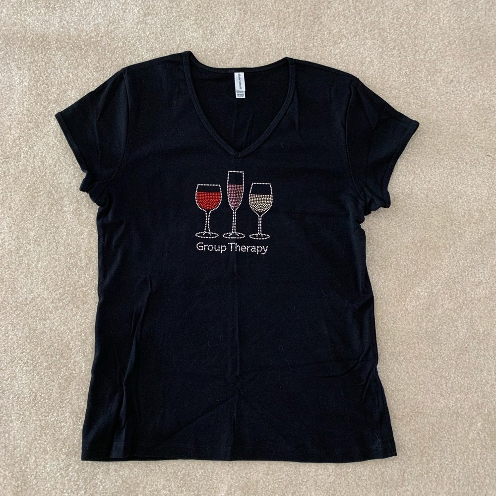 Group Therapy Bedazzle Shirt